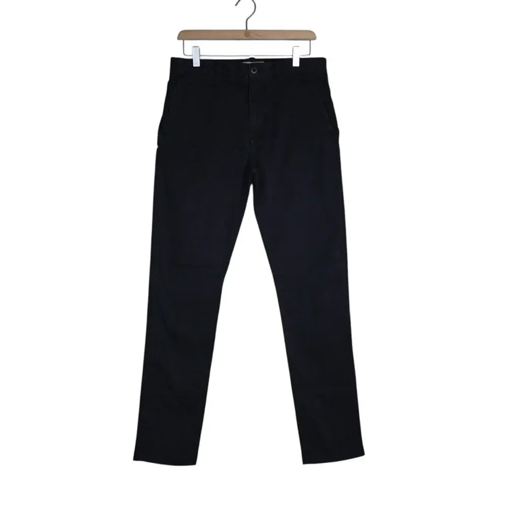 Madewell Men's 30X32 Slim Fit Faded Black Chino Pant